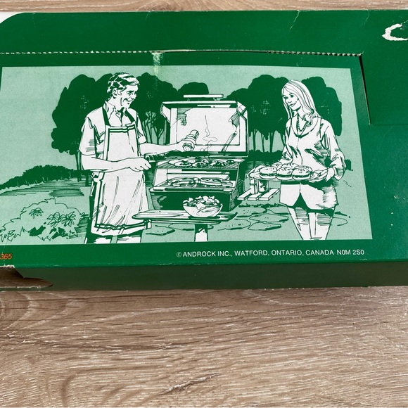 Vintage New Androck Barbecue tool set 5 pieces BBQ utensils made in Canada - Picture 5 of 6